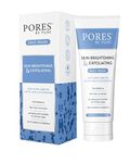 PORES Be Pure Skin Brightening Face Wash | Glutathione & Glycolic Acid Face Cleanser for Glowing Skin | Deep Cleansing & Exfoliating Facewash for Women & Men | Gentle Daily Use Face Wash for All Skin Types - 100mL
