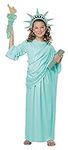 Girls Statue Of Liberty Costume Med