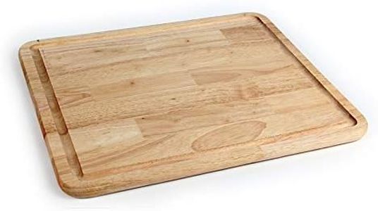 Camco Hardwood Cutting Board and Stove Topper With Non-Skid Backing, Includes Flexible Cutting Mat