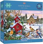Winter Wings | 1000 Piece Jigsaw Puzzle | Christmas Jigsaw Puzzle | Sustainable Jigsaw Puzzle for Adults | Premium 100% Recycled Board | Great Gift for Adults | Gibsons Games