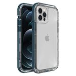 LifeProof NEXT SERIES Case for iPhone 12 & iPhone 12 Pro - CLEAR LAKE (CLEAR/CORSAIR)