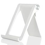 Cell Phone Stand Holder - Uniwit Multi-Angle Adjustable Phone Desk Stand Tablet Holder for iPhone 14 13 12 11 Pro Max XS XR 8 Plus 6 7 Samsung Galaxy S22 S21 S20 S10 S9 S8 Android Smartphone (White)