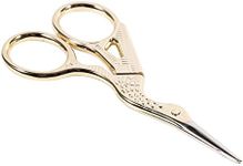 Stainless Steel Vintage Embroidery Scissors Sewing Craft Scissors-Pack Of 1 ( Color : Gold )