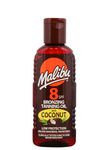 Malibu Sun SPF 8 Bronzing Tanning Oil, Water Resistant, Tropical Coconut Fragrance, 100ml