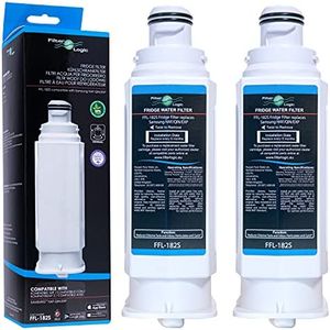FilterLogic FFL-182S | 2x Filtro de agua compatible con Samsung HAF-QIN, HAF-QIN/EXP, DA97-17376B para sistema de frigorífico DA97-08006C
