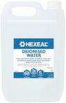 Hexeal Deionised Water 5L – 5L of D