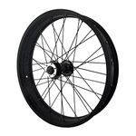 LvTu 20 x 4.0 Inch Fat Bike Front Wheel, Snow Bike Wheels Alloy Disc Brake For 20 x 4.0" Beach Bike Wheel