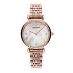 Emporio Armani Analog Mother of Pearl Dial Women's Watch-AR11385