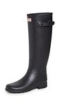 Hunter Refined Tall Womens Wellington Boots UK 5 Black