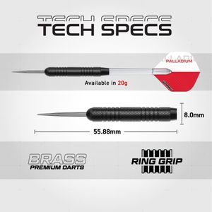 WINMAU Diamond Plus Dartboard Set – Professional Bristle Board