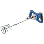 Draper Storm Force 1200 W Paint Paddle Mixer | 120 mm Diameter Swirl Paddle | 80 Litre Plaster Concrete Mixer Mixing Attachment | 56414