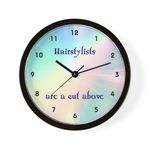 CafePress Beautician Or Hairstylist Unique Decorative 10" Wall Clock