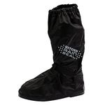 Oxford Rainseal Waterproof Motorcycle Overboots, Black, 41-43, Medium