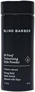 Blind Barber 80 Proof Texture Powder - Hair Styling Powder for Men - Build Weightless Volume - Medium-to-Strong Hold + Matte Powder - Easy to Use - For All Hair Types (.5 Ounce)