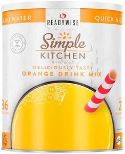 Simple Kitchen Orange Drink Mix - 86 Servings #10 Can, Orange Powder, Powdered Drink Mix Bulk, for Instant Hydration, Daily Use & Emergency Food Long Term Storage, up to 25 Year Shelf Stable Life