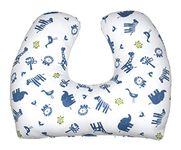 Jolly Jumper Baby Sitter Nursing Cushion - Blue/White Jungle