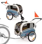 Sepnine 2 in1 Pet Bicycle Trailer w