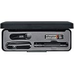 Maglite Solitaire Incandescent 1-Cell AAA Flashlight in Presentation Box with Knife Black