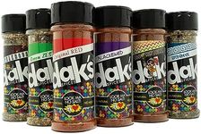 DAK's Spices 6 Pack Seasoning Blends | 100% Salt Free Spices | Premium & Healthy Seasoning | MSG Free, Preservative Free, Potassium Chloride Free | Low Carb & Keto Friendly | Perfect for Clean Eating & Adding Flavor | 1.5 oz