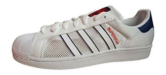 adidas Originals Superstar Mens Trainers S31641 Sneakers Shoes (UK 7 US 7.5 EU 40 2/3, White Blue Red Bb5393)