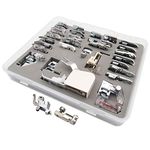 ckpsms Brand - #KP-19024+CY-7300L+001947.70.00 Presser Foot Set (in Total 32 Pieces) Compatible with BERNINA Old Style Machine 530 730 830+