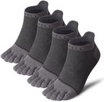 VWELL Cotton Toe Socks Five Finger 