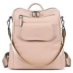 CLUCI Leather Backpack for Women Co