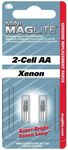 MagLITE MAGLM2A001 Replacement Mini-Mag AA Bulbs- 2 Pack