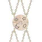 SunIfSnow Friend Necklace Golds