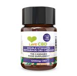 Love CBD Capsules | 1200mg Broad Spectrum | 60 Capsules | Vegan Friendly | UK Made