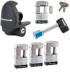 Master Lock - 6 Trailer Locks Keyed Alike 6KA-37937-37