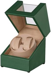 Anyasun Watch Winder for Automatic Watches,Automatic Watch Winder Box,Double Watch Winder with Quiet Japanese Motor,Ideal Gift for Father's Day