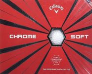 Callaway Chrome Soft Golf Balls, White, Two Dozen (2018 Version)