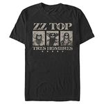 Men's ZZ TOP Tres Hombres T-Shirt - Black - 5X Large