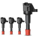 A-Premium Engine Ignition Coil Packs Compatible with Honda Fit 2007-2008 I4 1.5L 4-PC Set