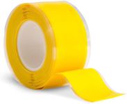 Domain Cycling - Bike Handlebar Tape - Self-Fusing Silicone Waterproofing Tape - 10 Ft Roll of Self-Bonding Handlebar Tape for Road Bike - Repair Griptape (Yellow)