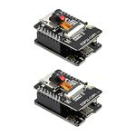 2PCS ESP32-CAM-MB, Aideepen ESP32-CAM W BT Board ESP32-CAM-MB Micro USB to Serial Port CH340G with OV2640 2MP Camera Module Dual Mode