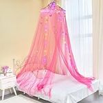 FIOBEE Bed Canopy for Girls Room Be
