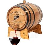 Personalized 5 Liter Oak Wine Barre