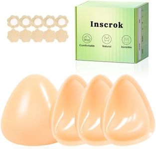 Double Sided Sticky Bra Inserts Push Up Reusable Breast Lift Pads Invisible