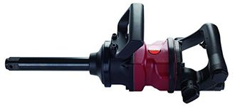 SUNTECH SM-47-4073L7 Air Impact Wrench with 7" Light Weight Extended Anvil, Red/Black, 1"