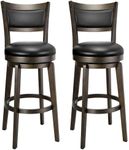 PrimeZone Swivel Bar Stools Set of 