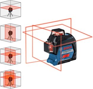Bosch 3-Plane Laser Level – GLL 3-80 Self-Leveling Cross Line Tool