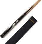 Riley 2 Piece North American Ash Snooker & Pool Cue - 145cm - 9.5mm tip with Soft Cue Case