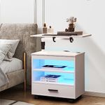 Luxsuite Smart Bedside Table with W