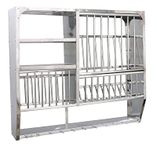 Wall Mounted Dish Rack Stainless Steel