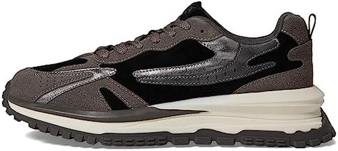 Blowfish Malibu Leo Charcoal Faux Suede/Black Micro Suede/Dark Gray Orbital 7.5 M