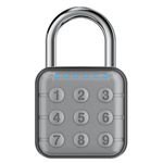 Combination Lock, Combination Lock for Locker, Locker Lock & Gym Locker Lock - High Security, Easy to Use for Gym, School, Travel, Outdoor - Grey