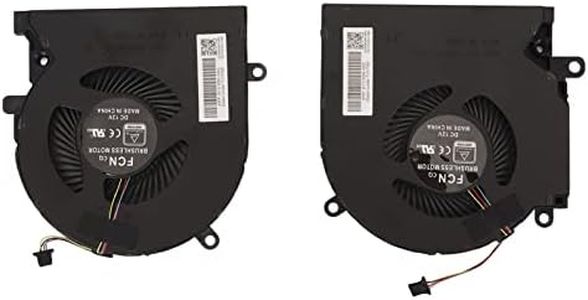 Laptop Cooling Fan, 4 Pin Replacement Cooling Fan for HP OMEN 15 EK TPN Q236 Fans Cooler Radiator M04216 001 ND8CC02 19j22 19j23 M04215 001 ND8CC03 19C23 (CPU+GPU)