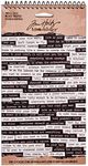 Small Talk Stickers by Tim Holtz Idea-ology, 8.25 x 4.25 Inch Sheet Size, 296 Stickers, Black/White, TH93193